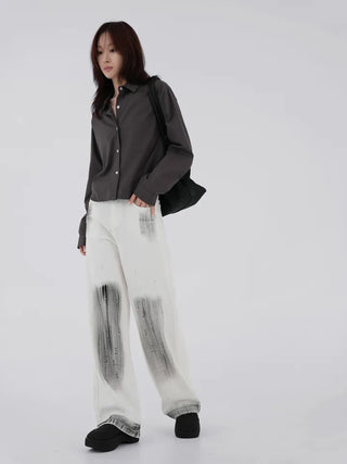 Delo Crop Basic Shirt