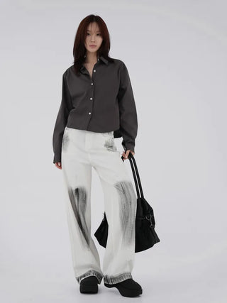 Delo Crop Basic Shirt