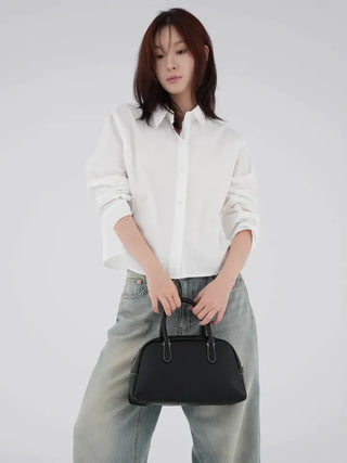 Delo Crop Basic Shirt