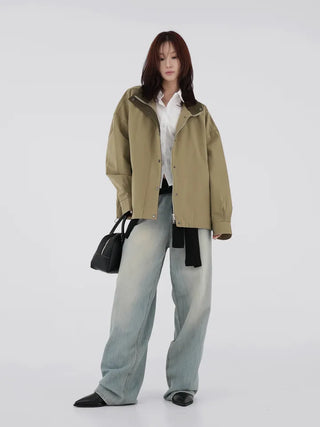 Delo Crop Basic Shirt