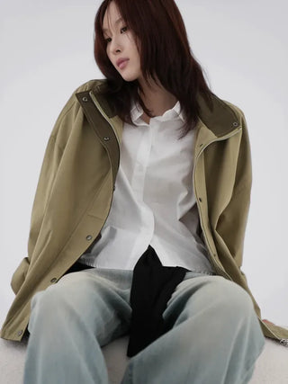 Delo Crop Basic Shirt