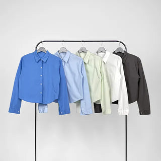 Delo Crop Basic Shirt