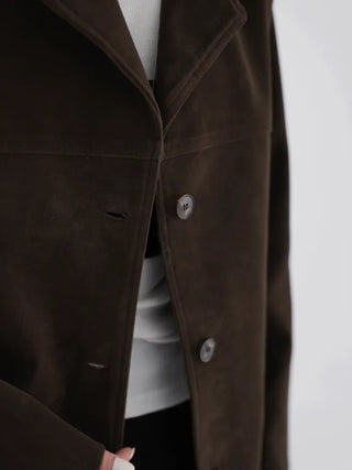 Sirang Suede Collar Jacket