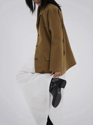 Sirang Suede Collar Jacket