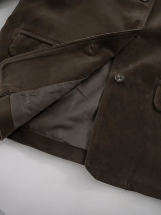 Sirang Suede Collar Jacket
