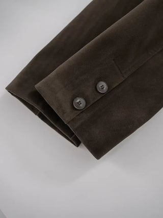 Sirang Suede Collar Jacket