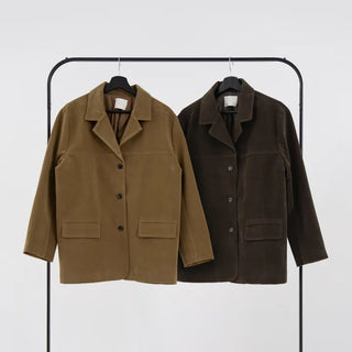 Sirang Suede Collar Jacket