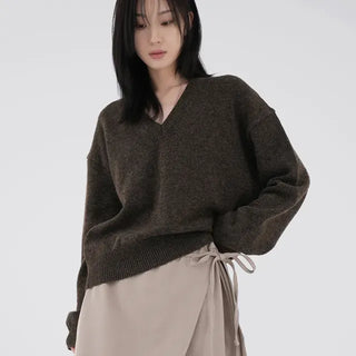Pael Basic V-neck Knit