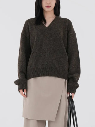 Pael Basic V-neck Knit