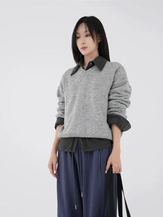 Pael Basic V-neck Knit