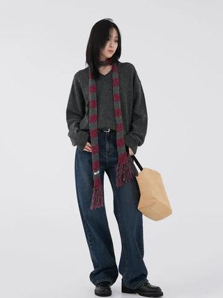 Pael Basic V-neck Knit