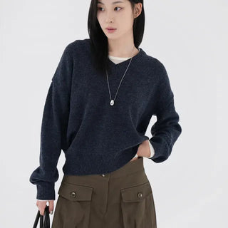 Pael Basic V-neck Knit