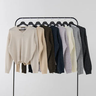 Pael Basic V-neck Knit