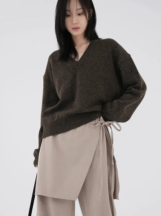 Pael Basic V-neck Knit