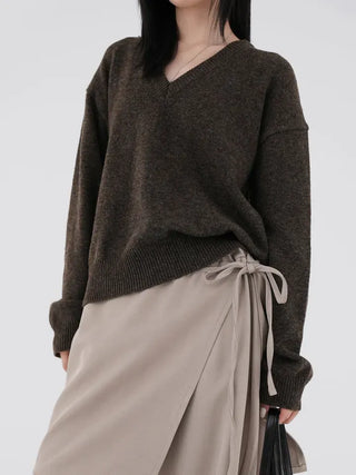 Pael Basic V-neck Knit
