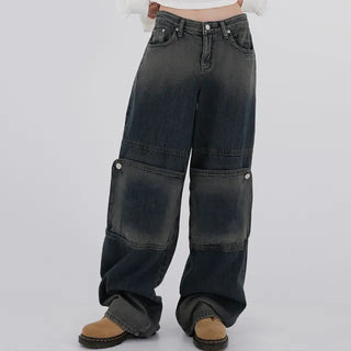 Lucien Knee Cover Gradient Denim