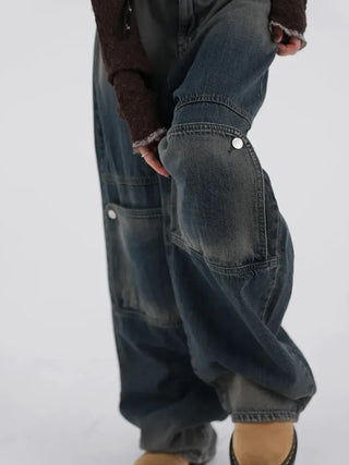 Lucien Knee Cover Gradient Denim