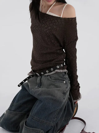 Lucien Knee Cover Gradient Denim