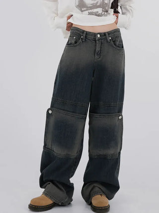 Lucien Knee Cover Gradient Denim