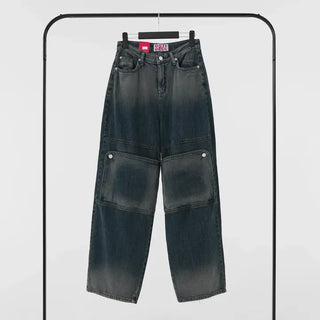 Lucien Knee Cover Gradient Denim