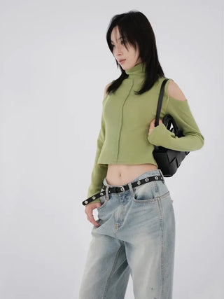 Ilia Paula shoulder cutout top