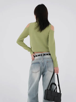 Ilia Paula shoulder cutout top