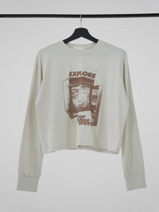 Youth World Printed Long Sleeve T-shirt