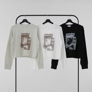 Youth World Printed Long Sleeve T-shirt