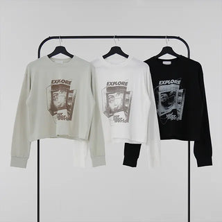 Youth World Printed Long Sleeve T-shirt