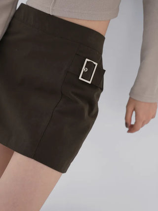 Leel Cotton Miniskirt