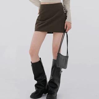 Leel Cotton Miniskirt