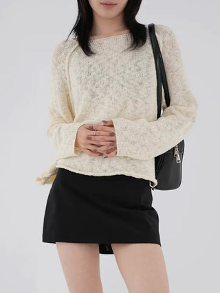 Leel Cotton Miniskirt