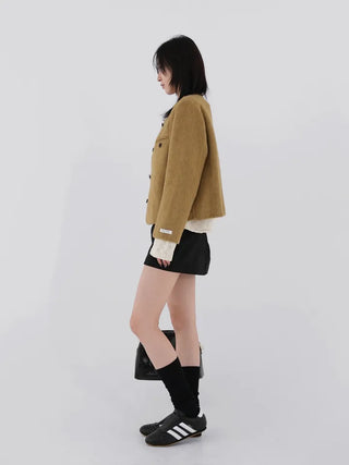 Leel Cotton Miniskirt