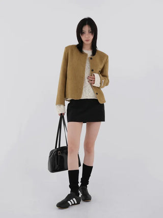 Leel Cotton Miniskirt