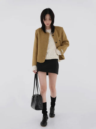 Leel Cotton Miniskirt