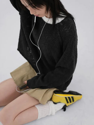 Tiver boatneck knit t-shirt