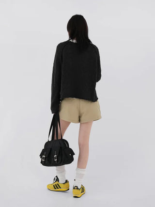 Tiver boatneck knit t-shirt