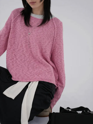 Tiver boatneck knit t-shirt
