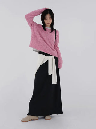 Tiver boatneck knit t-shirt