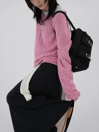Tiver boatneck knit t-shirt
