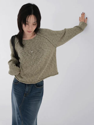 Tiver boatneck knit t-shirt