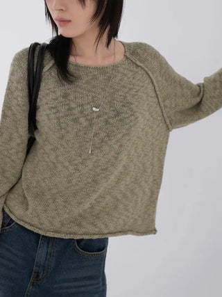 Tiver boatneck knit t-shirt