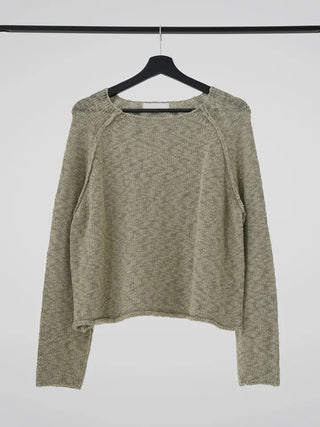 Tiver boatneck knit t-shirt