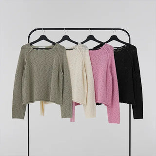 Tiver boatneck knit t-shirt