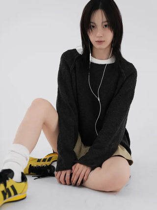 Tiver boatneck knit t-shirt