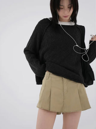 Tiver boatneck knit t-shirt