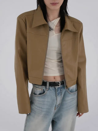 Bucky Slit Crop T-shirt