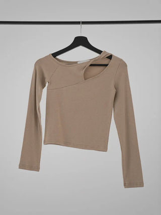 Bucky Slit Crop T-shirt