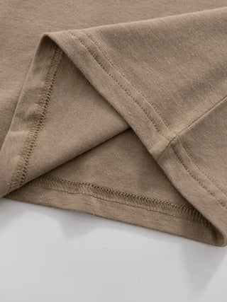 Bucky Slit Crop T-shirt