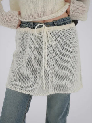 Yuka layered skirt